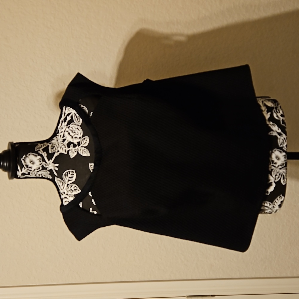 ABS Collection Black Raised Design Tank size 3X